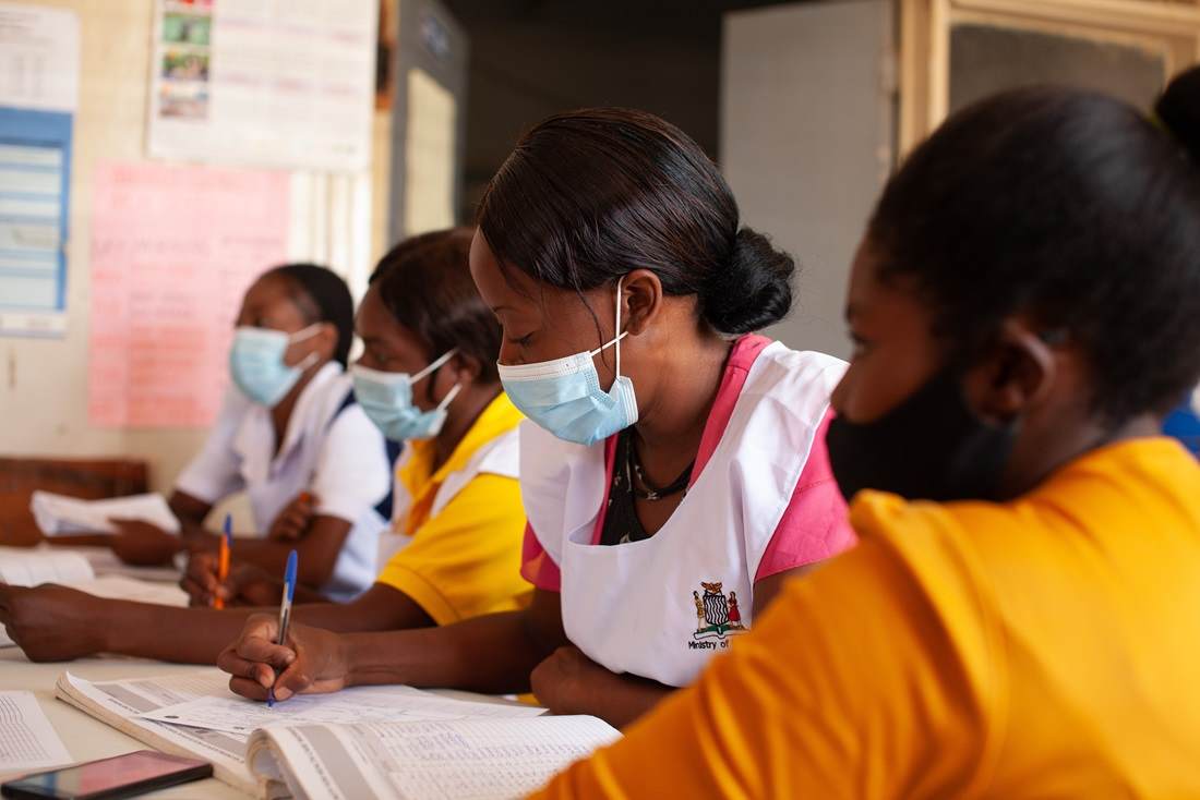 African students receiving education on Coronavirus: Stop the Spread in Uganda