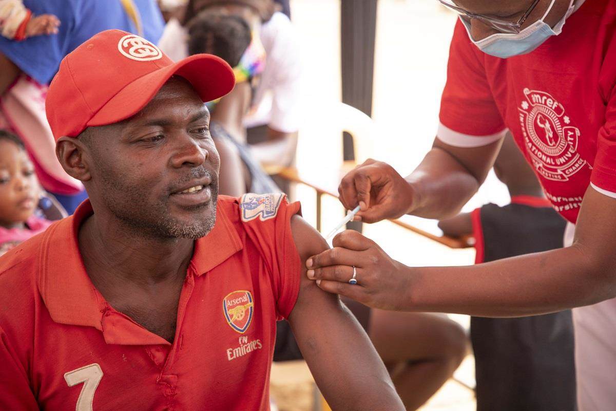 Amref AMIU COVID19 Vaccination Drive
