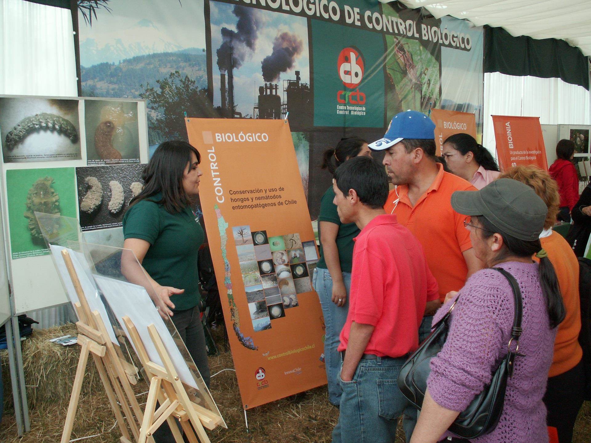 Smallholder farmers supported by CABI learn about biological solutions