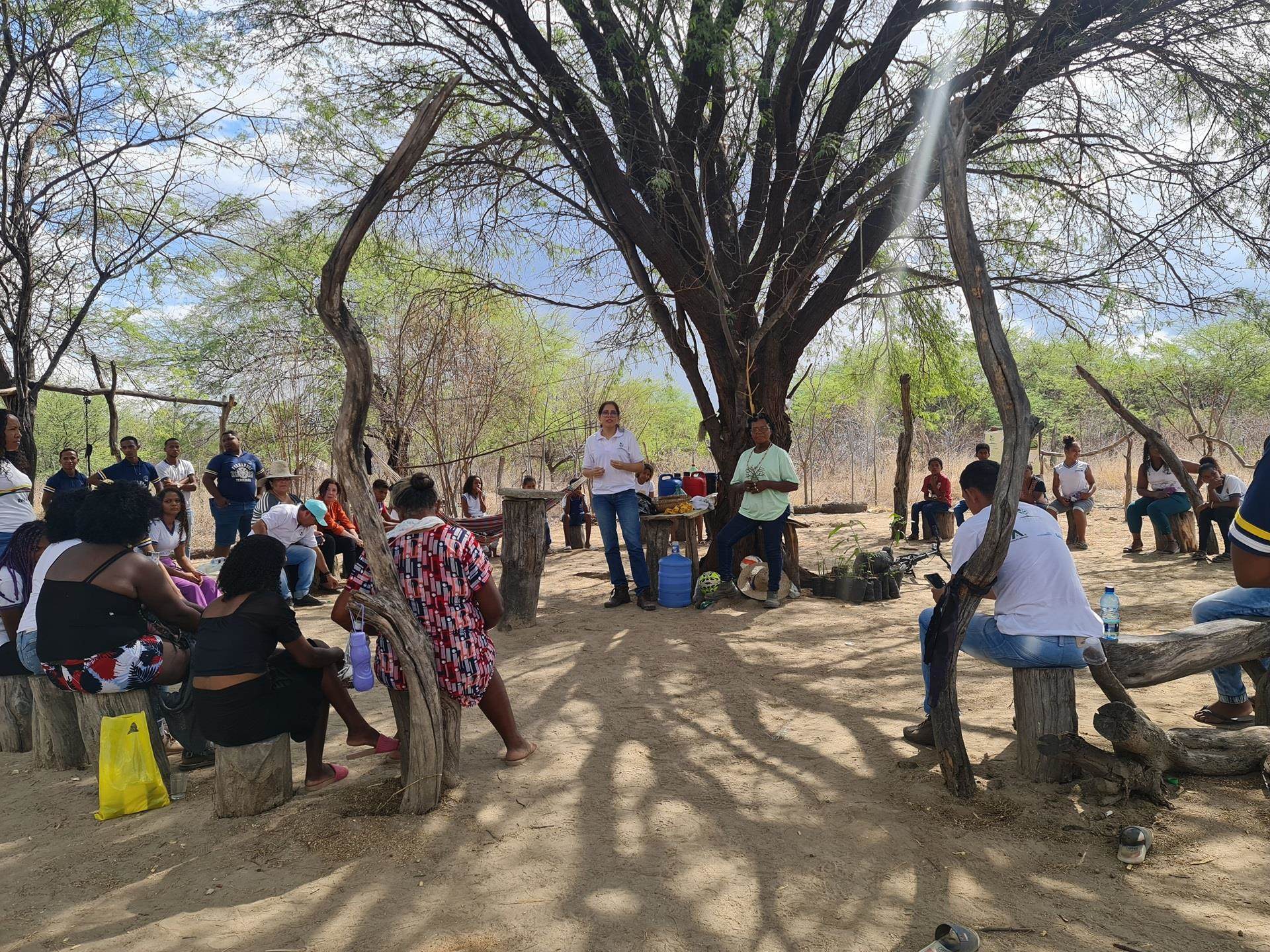 Espaco Feminista group meeting