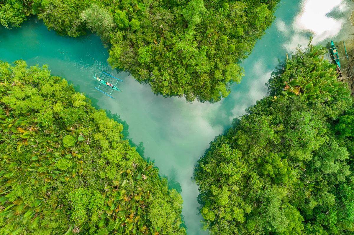 traditional fishing boats in amazon showing protection of ecosystem